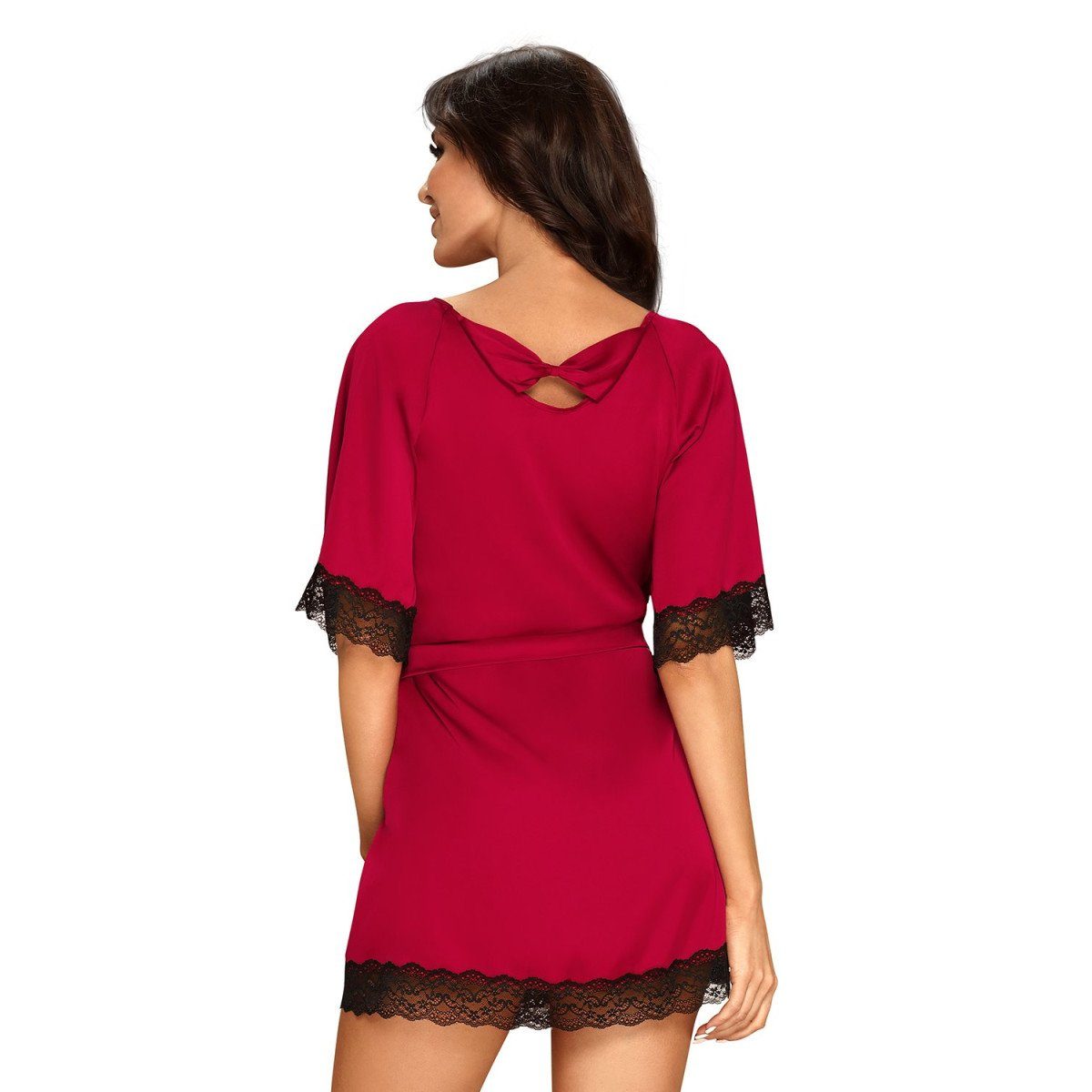 Sensuelia (S/M,XXL) red - robe Obsessive OB Nachthemd