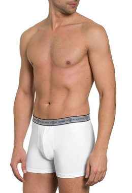 HAASIS Bodywear 1919 Retro Pants Herren Pants 77350413-weiß (Packung, 3-St., 3er Pack) Optimale Passform, pflegeleicht, formbeständig, strapazierfähig