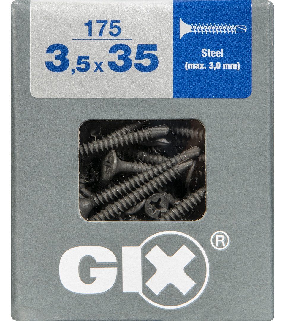 SPAX Trockenbauschrauber Spax Schnellbauschrauben 3.5 x 35 mm PH 2 - 175