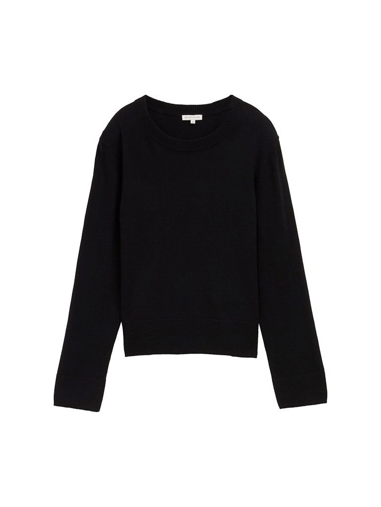 TOM TAILOR Rundhalspullover günstig online kaufen