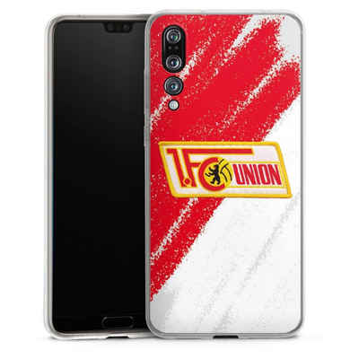 DeinDesign Handyhülle Offizielles Lizenzprodukt 1. FC Union Berlin Logo, Huawei P20 Pro Silikon Hülle Bumper Case Handy Schutzhülle