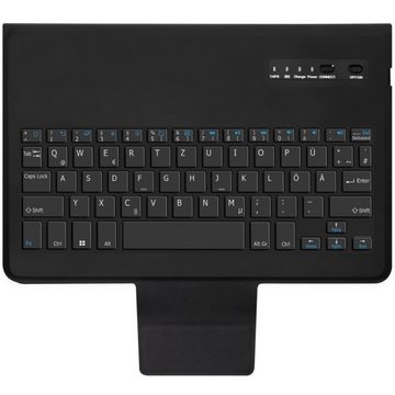 mako Tablet-Hülle Cover Keyboard Mediapad M5 lite 10,5 Zoll - Tastatur & Schutzhülle - schwarz