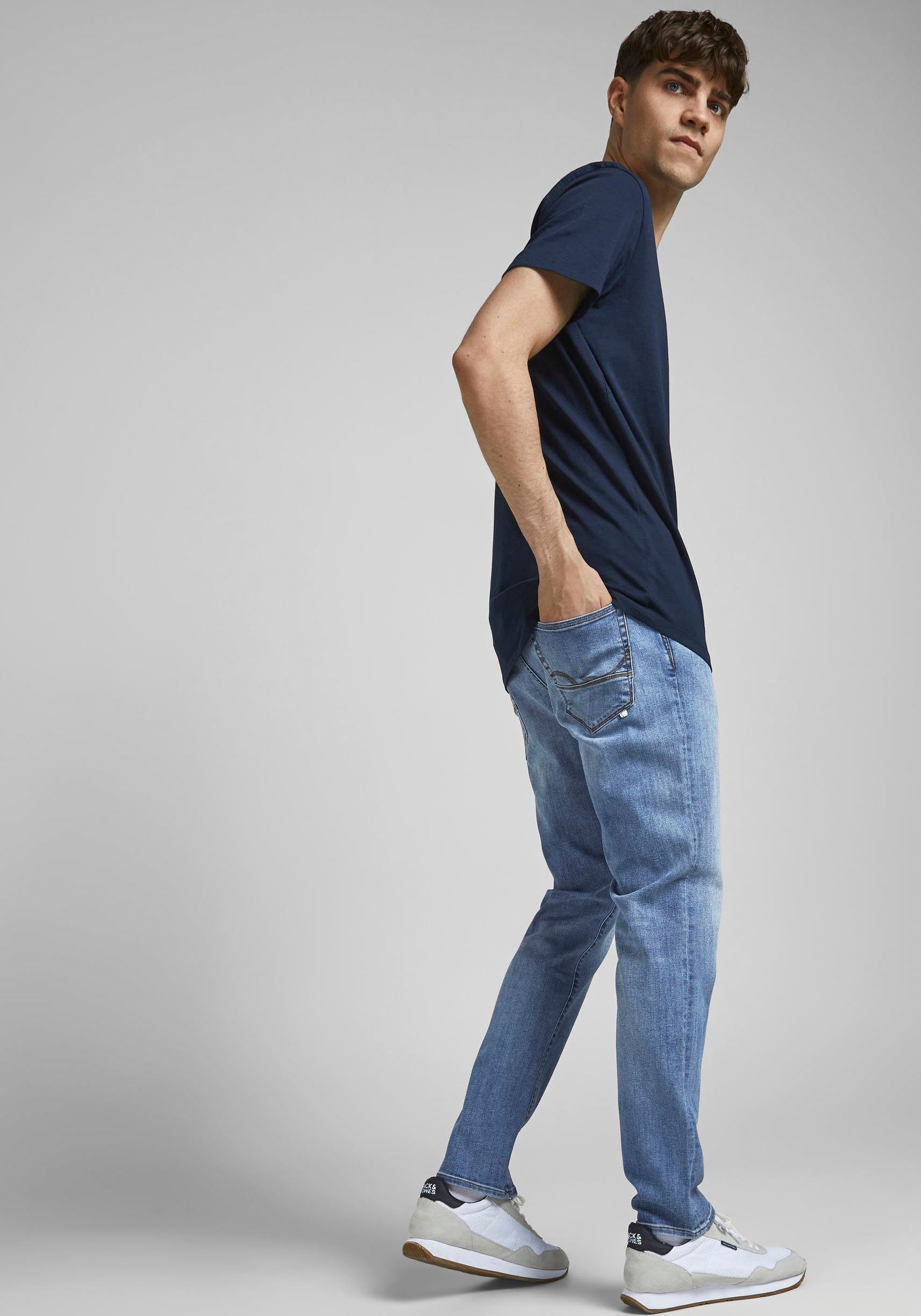 Jack & Jones light-blue-denim Slim-fit-Jeans Glenn