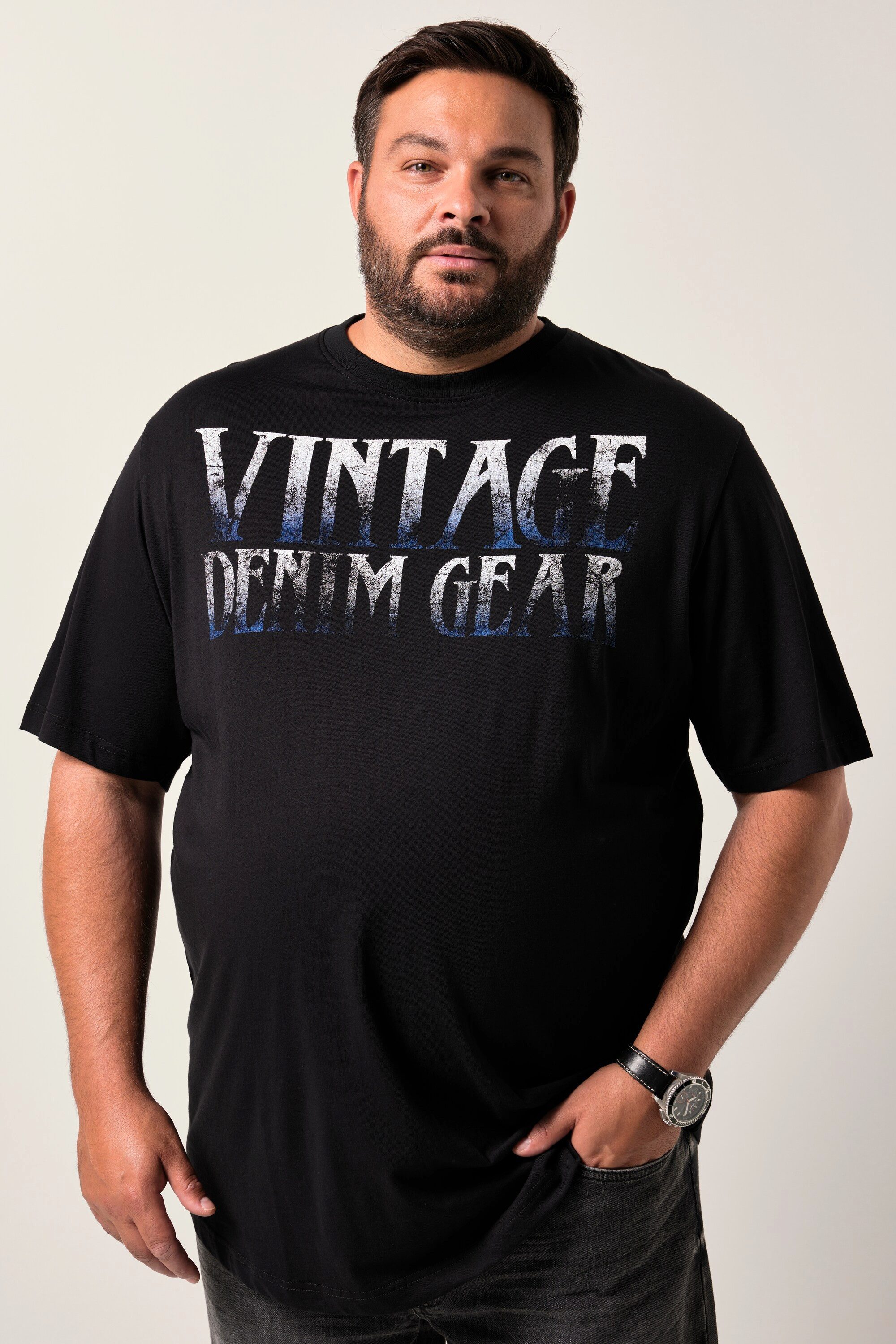 T-Shirt T-Shirt Halbarm Brustprint