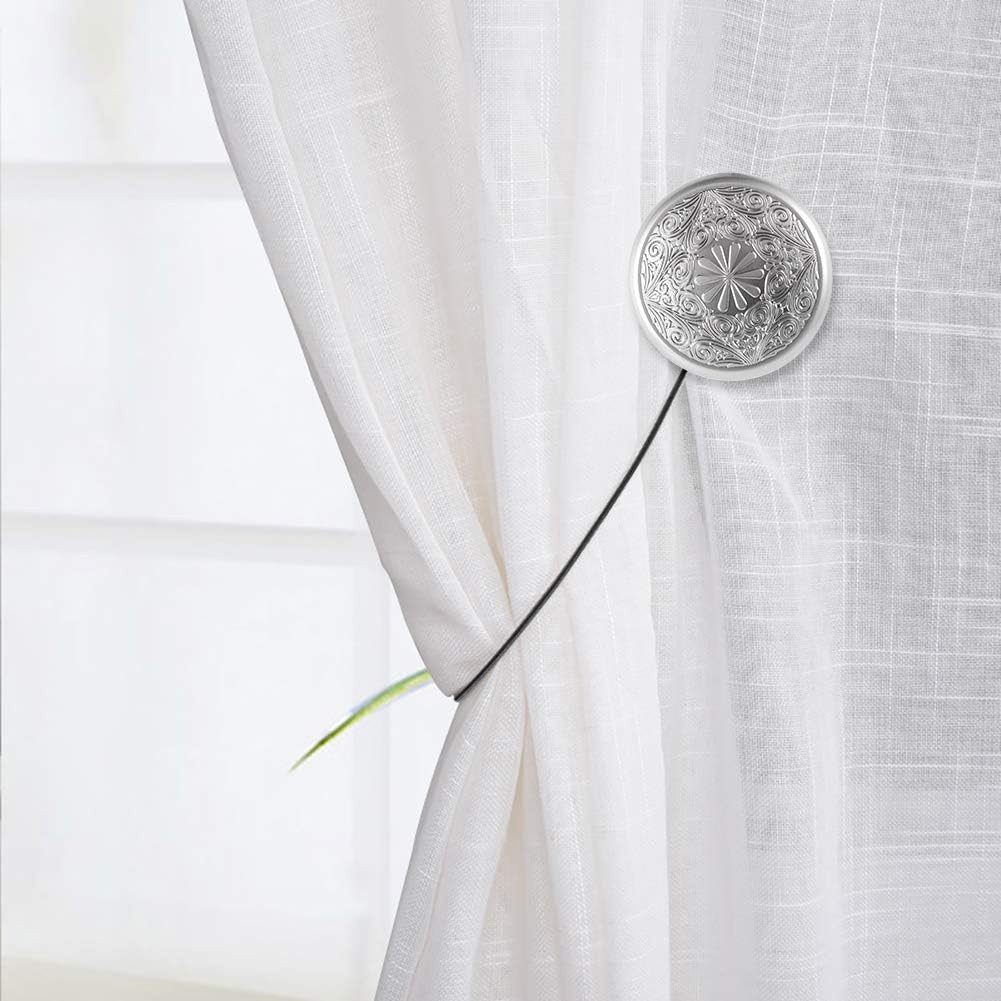 BYSURE Raffhalter, (2-tlg), Magnetische Vorhang Raffhalter, günstig online kaufen