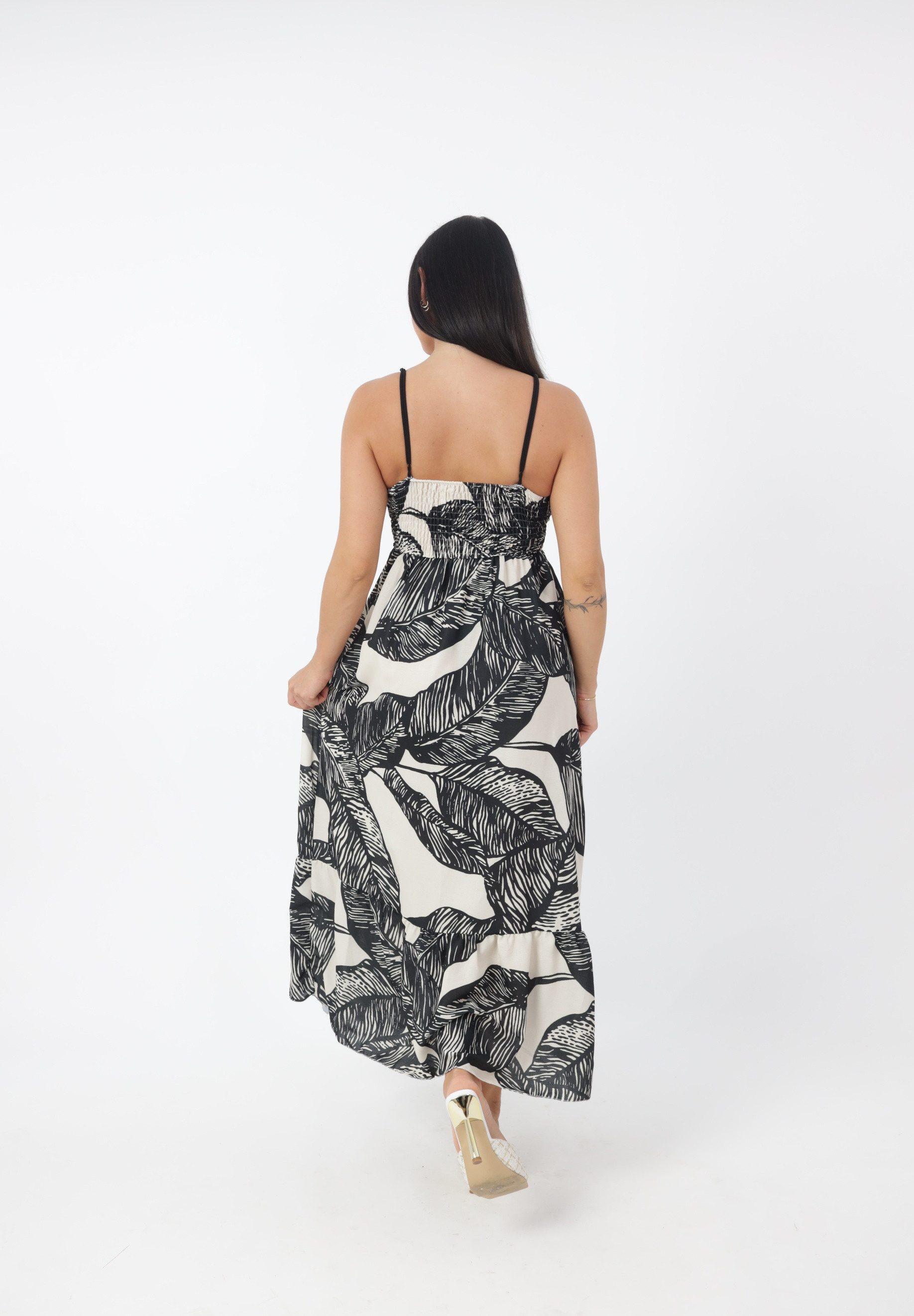Elara Sommerkleid Kleid mit Muster