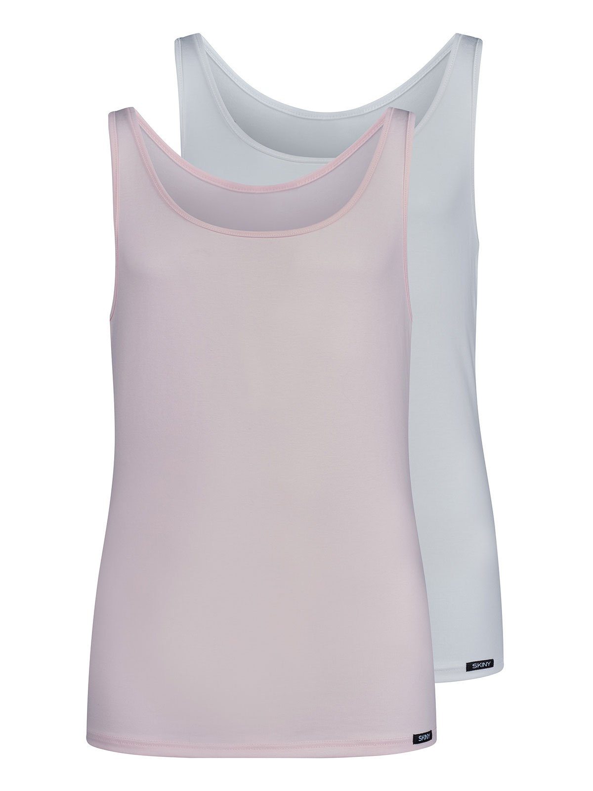 Unterhemd Mädchen Tank Top 2er Pack Cotton Multipacks