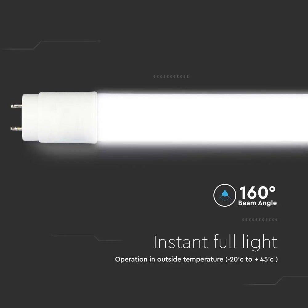 LED Deckenbeleuchtung etc-shop 20 W Rohr Leuchtröhre weiß Deckenleuchte, 2100 LED Tageslichtweiß, T8 LED länglich