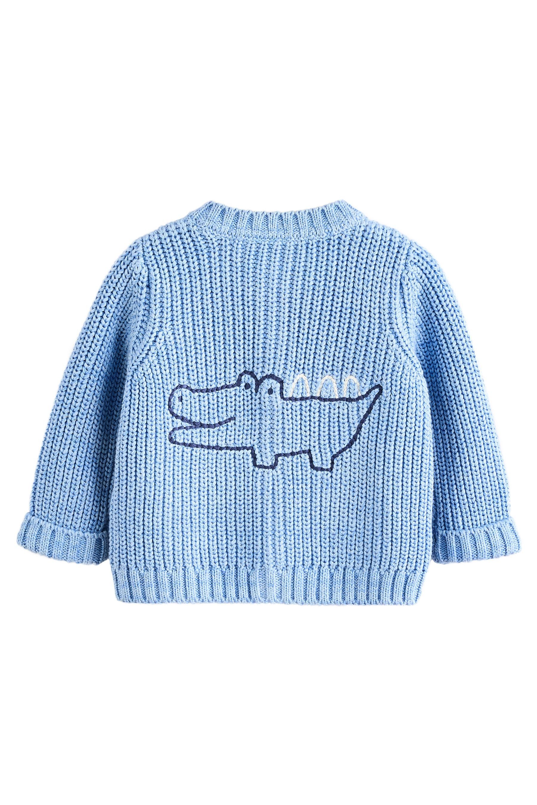 Next Strickjacke Strickjacke aus 100 % Baumwolle. günstig online kaufen