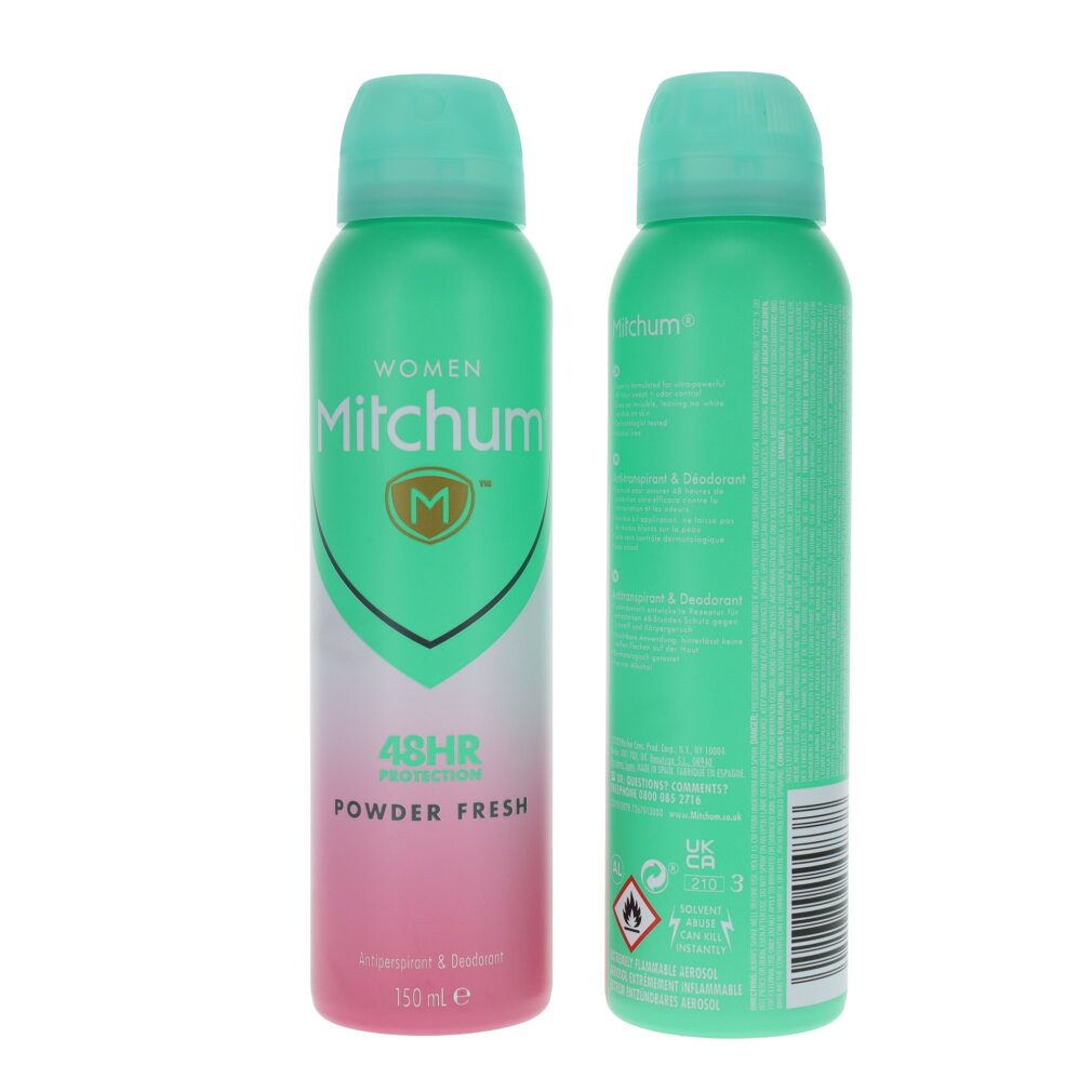 Mitchum Deo-Roller Antiperspirant Powder Fresh 150ml Spray