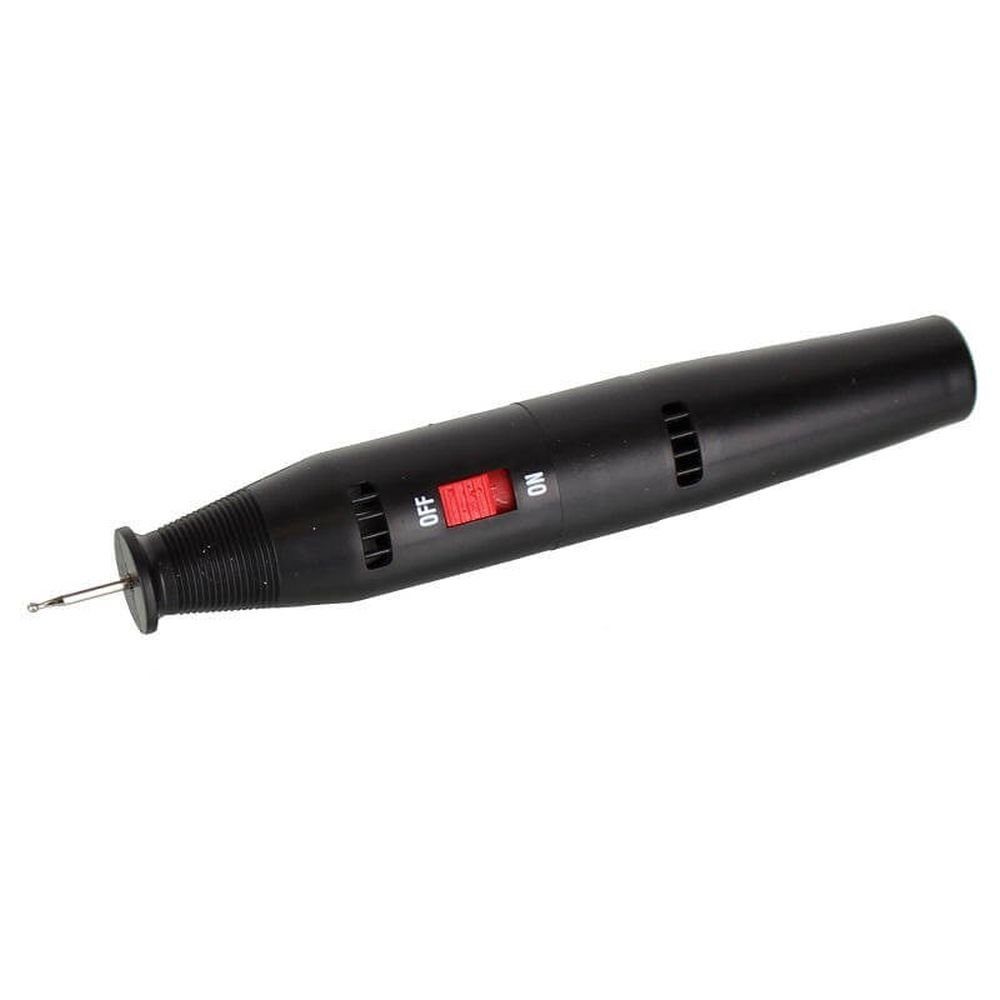 Hoopomania Graviergerät Gravierstift mit Diamantenspitze, batteriebetrieben, Einzelprodukt