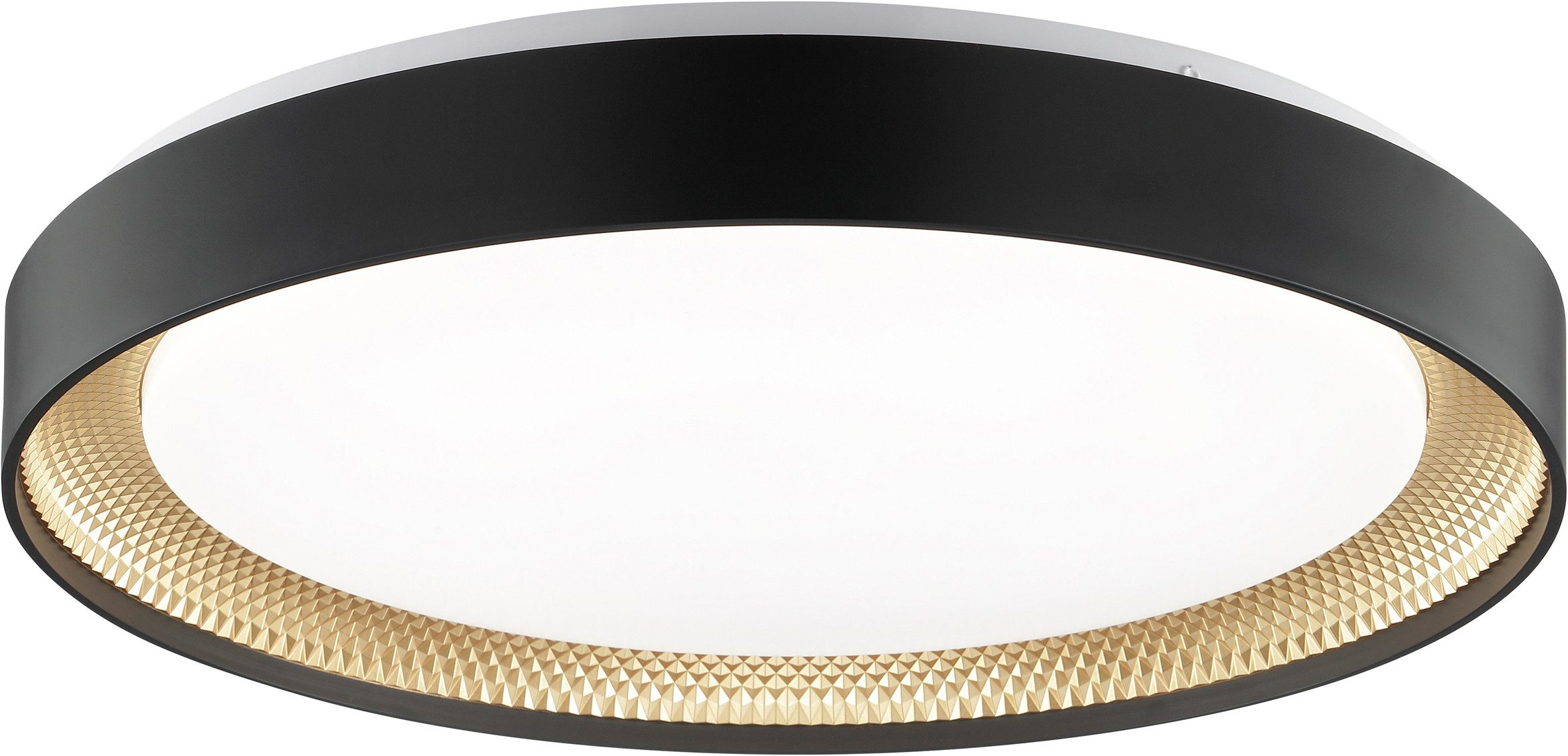 Brilliant LED Deckenleuchte Waldo, CCT - über Fernbedienung, Dimmfunktion, Memoryfunktion, Nachtlichtfunktion, Timerfunktion, LED fest integriert, warmweiß - kaltweiß, CCT 3000-6500 K, dimmbar