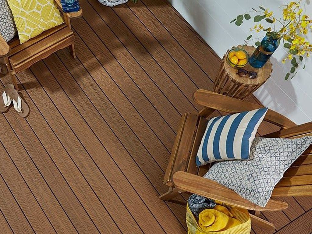 FIBERON Terrassendielen Terrassendiele WPC Good Life tuscan villa, BxL: je 13.3x366 cm, 24 mm Stärke