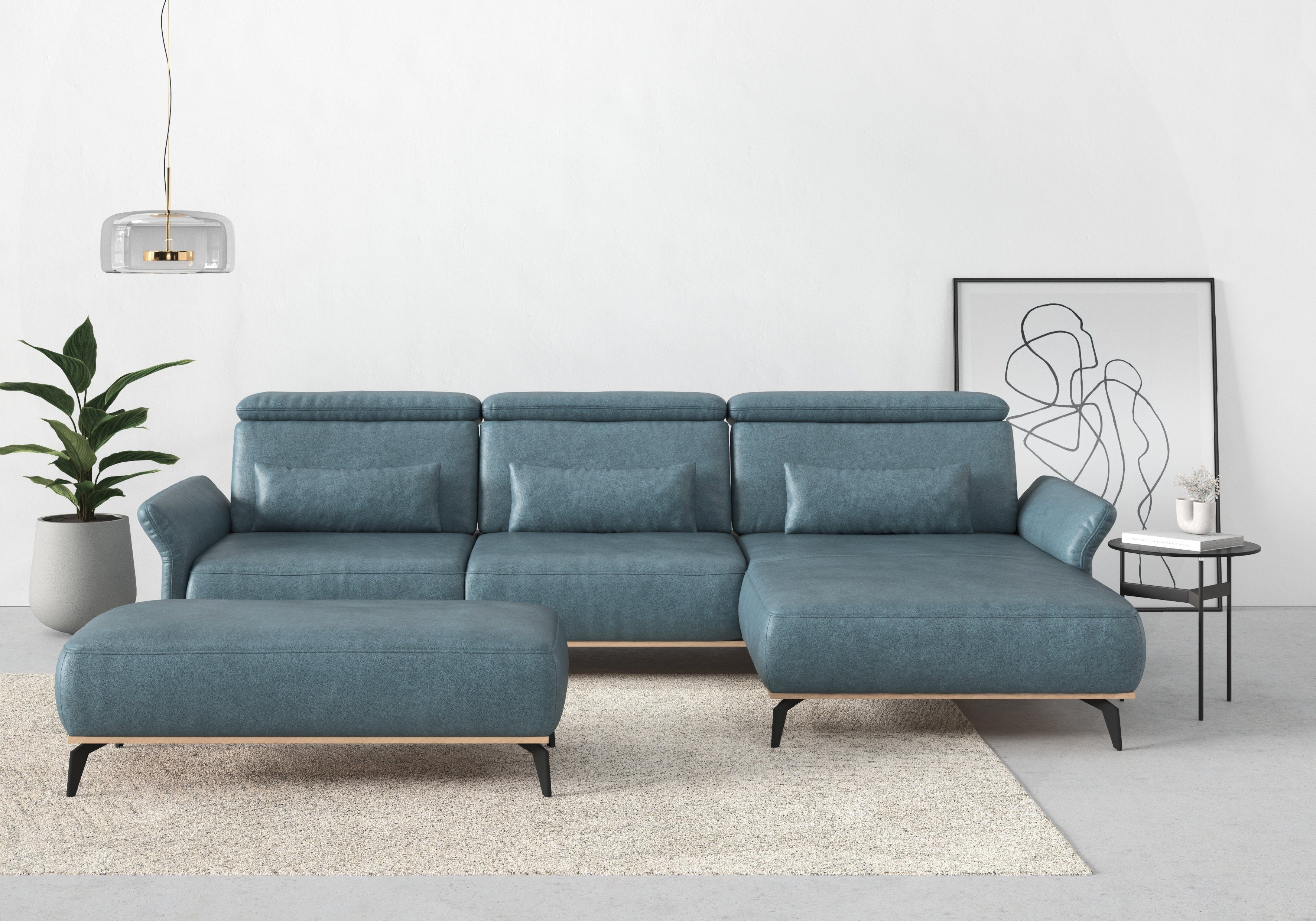 Places of Style Ecksofa Fjord L-Form, günstig online kaufen