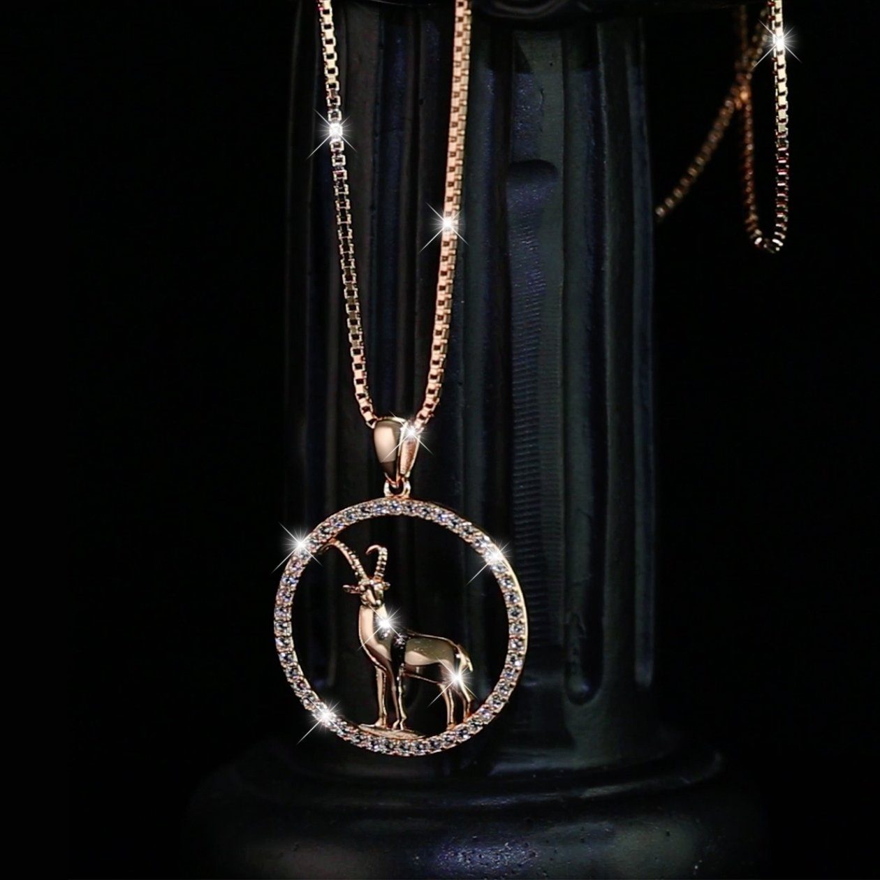 PAVELS Kette mit Anhänger Steinbock, Elegante Sternzeichenkette für den Ste günstig online kaufen