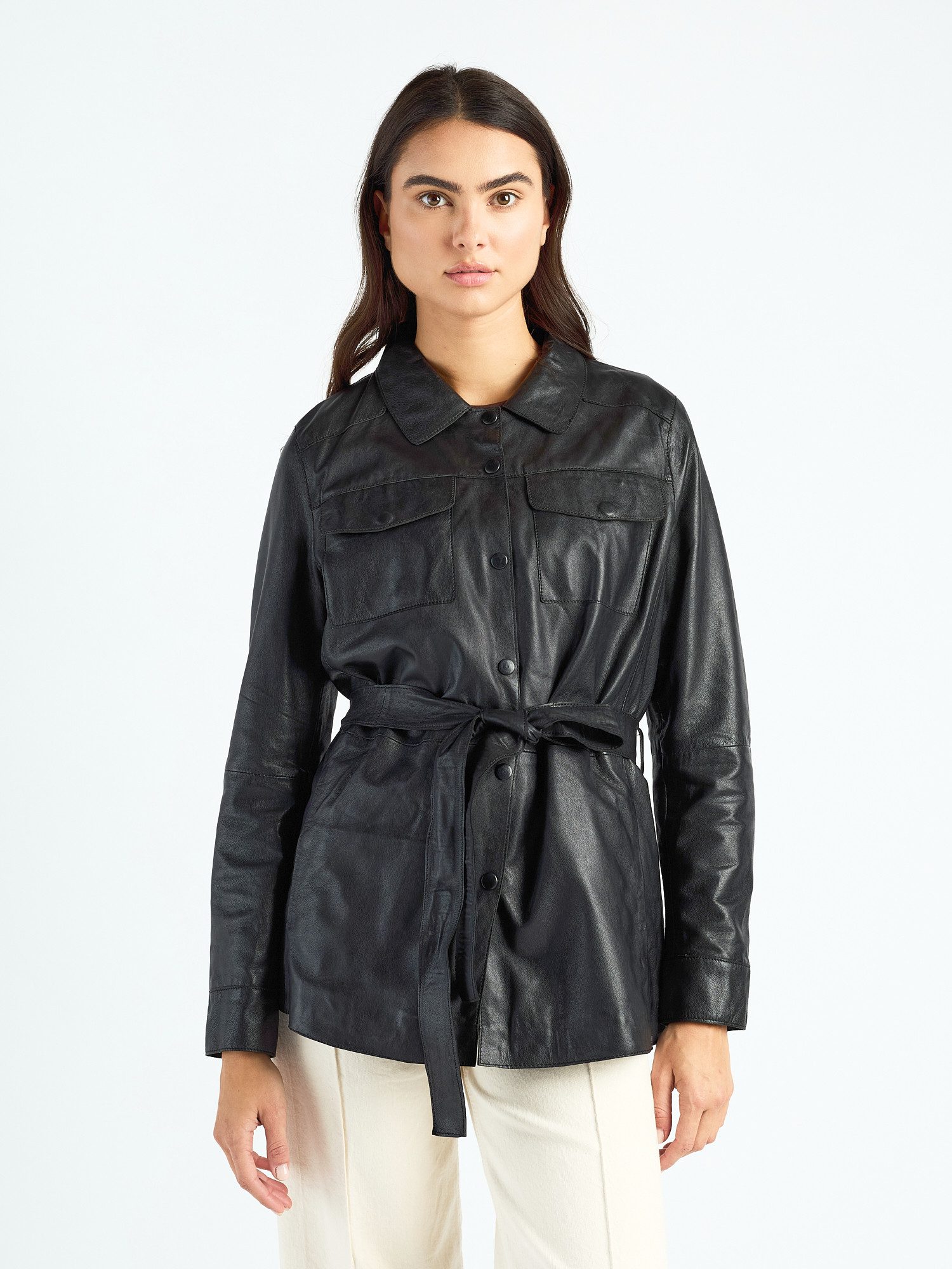 Lederjacke 42021100