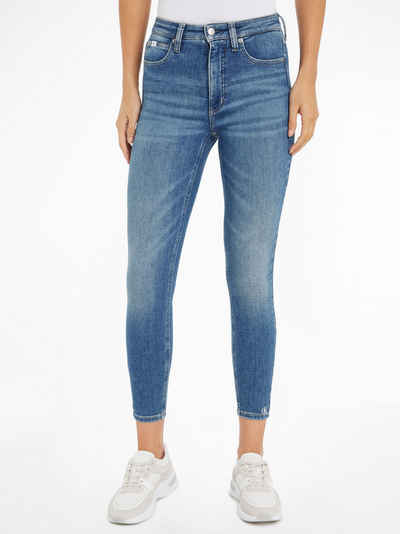 Calvin Klein Jeans Skinny-fit-Jeans HIGH RISE SUPER SKINNY ANKLE im 5-Pocket-Style