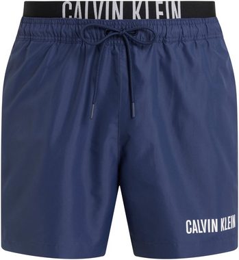 Calvin Klein Swimwear Badeshorts MEDIUM DOUBLE WB mit doppeltem Bund