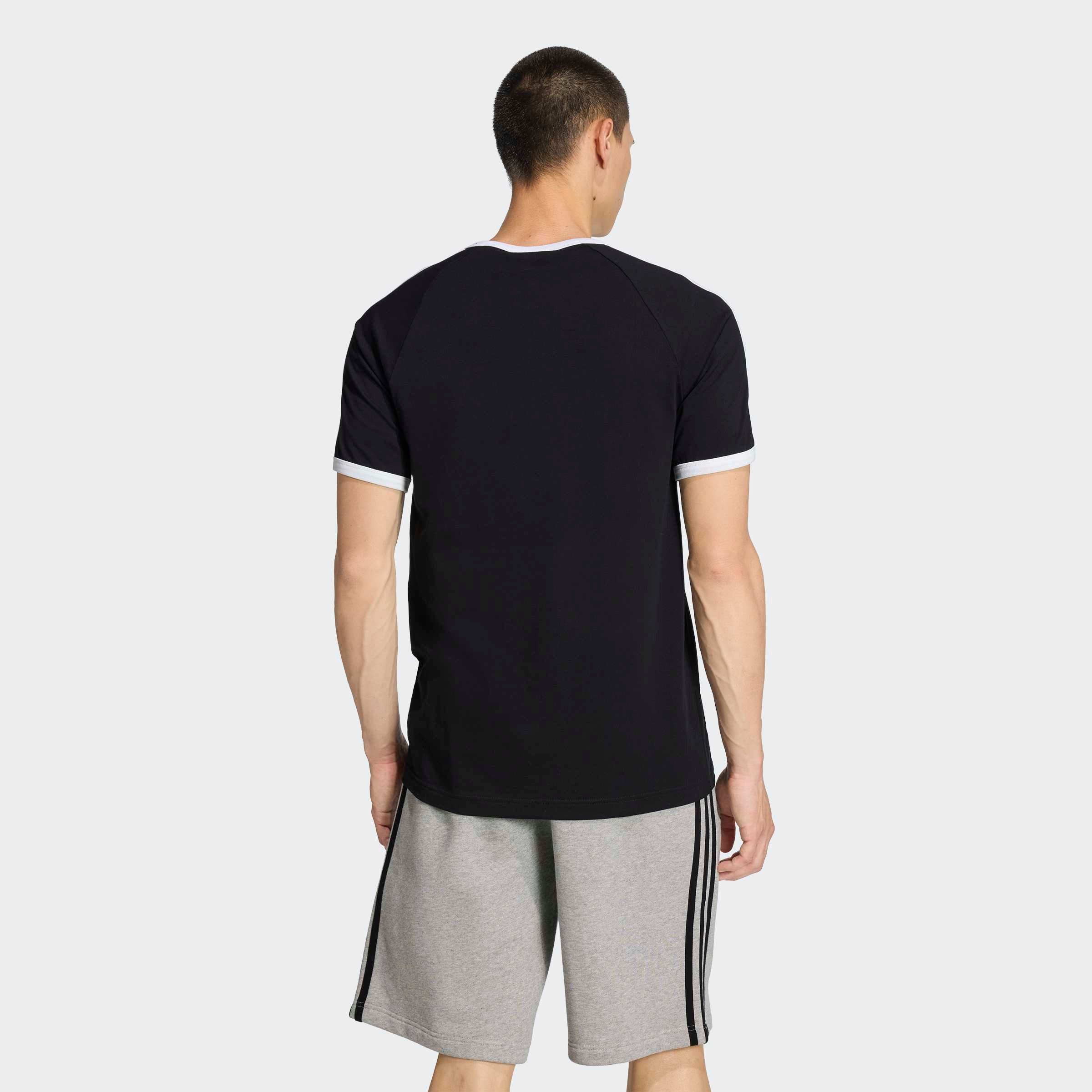 adidas Originals T-Shirt 3-STREIFEN RINGER, SCHMAL GESCHNITTEN