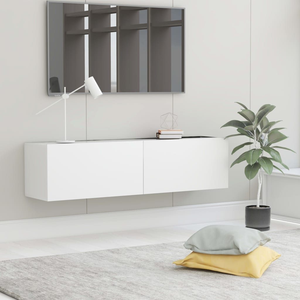 DOTMALL TV-Schrank TV-Schrank Weiß 120x30x30 cm günstig online kaufen