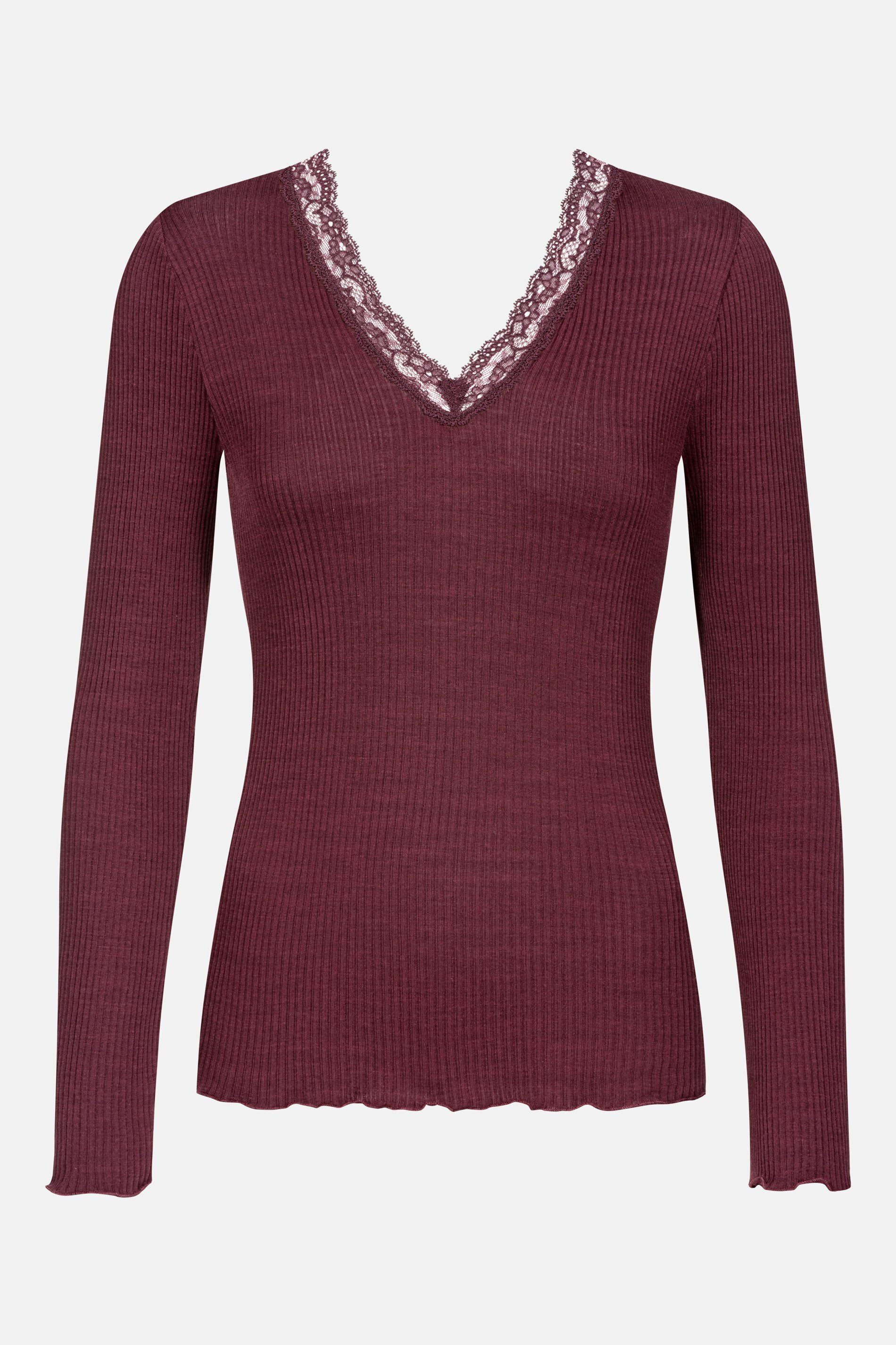 Mey Langarmshirt Serie Wool Expressive Uni günstig online kaufen