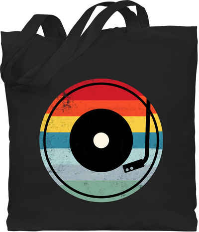 Shirtracer Umhängetasche Retro Vintage Vinyl, Vintage Retro