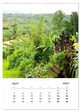 CALVENDO Wandkalender Reiseimpressionen durch Bali (Premium, hochwertiger DIN A2 Wandkalender 2023, Kunstdruck in Hochglanz)