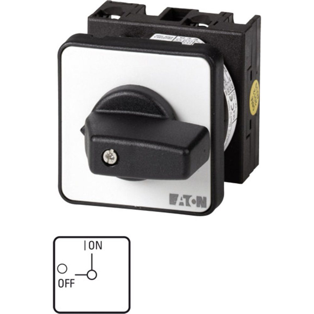Schalter Eaton T0-1-102/E Nockenschalter 20 A 1 x 90 ° Grau, Schwarz 1 St.