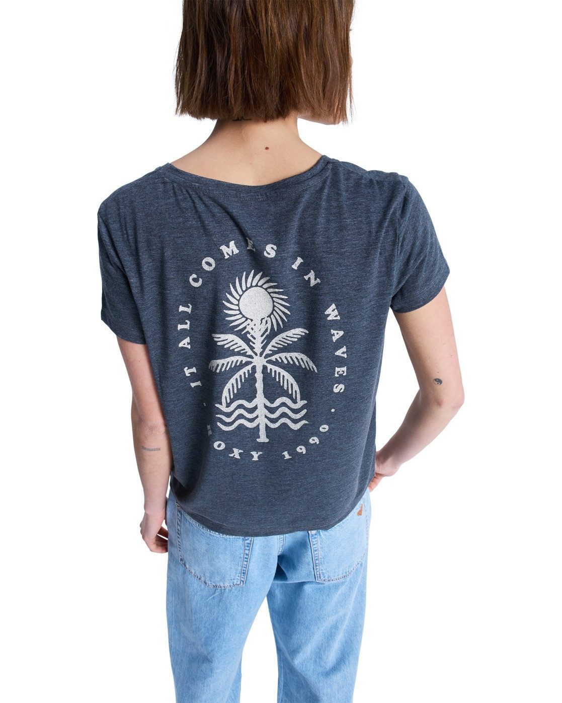 Roxy T-Shirt Laguna Green günstig online kaufen
