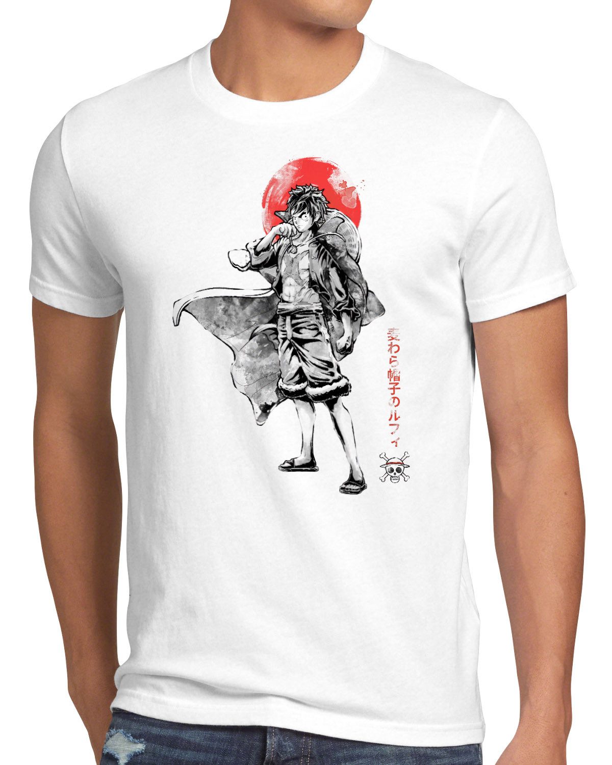 style3 T-Shirt one piece luffy ruffy zoro sanji nami chopper robin brook franky ace