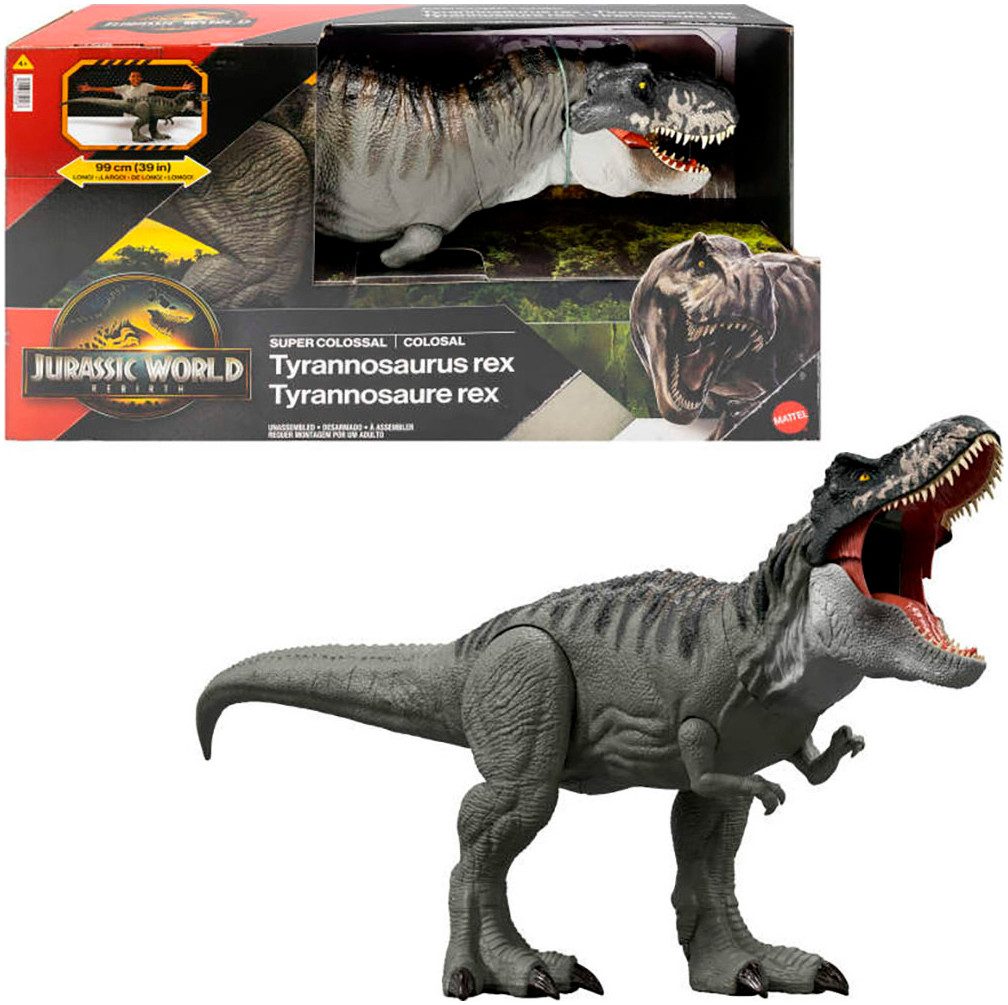 Mattel® Actionfigur Jurassic World, Riesendino T-Rex, Länge ca. 99 cm