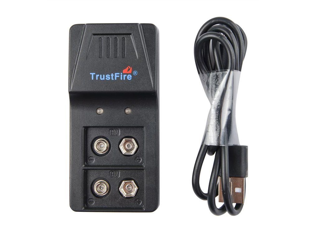 Trustfire Trustfire BC01 9V Block 6F22 Akku-Ladegerät für Li-Ion, NiMH Akku