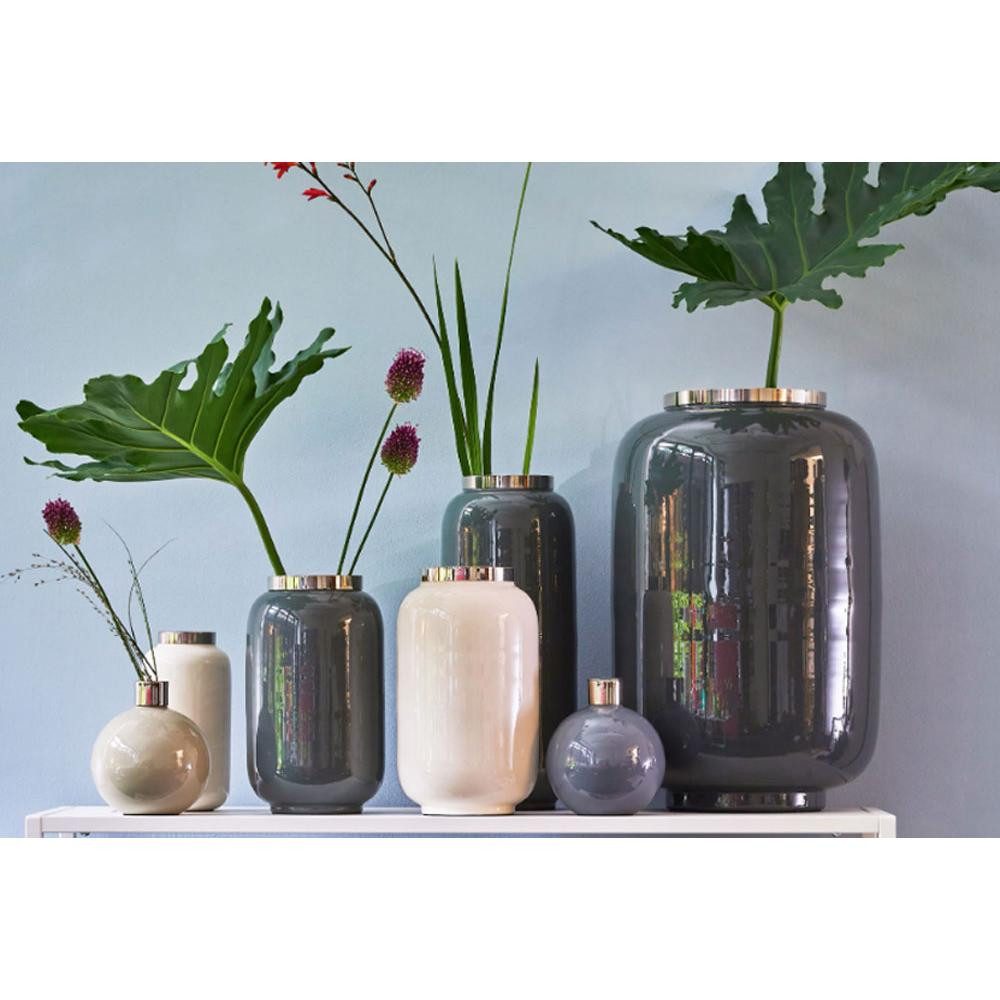 Giftcompany Dekovase Minivase Saigon mit Metallring Pink Gold (9,5cm) günstig online kaufen