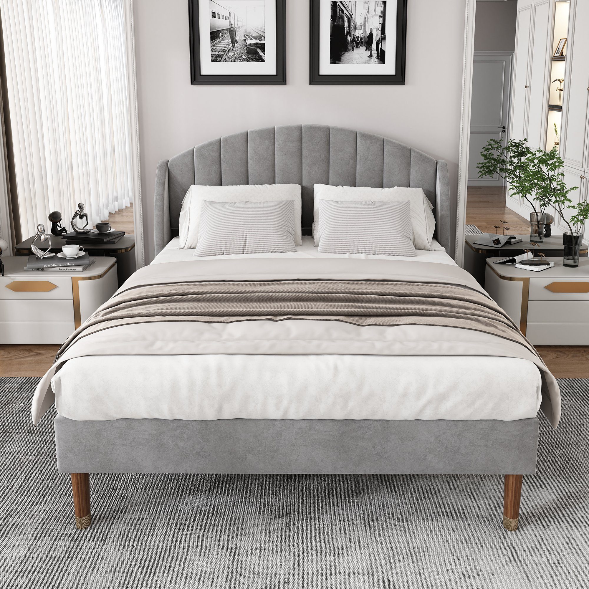 HAUSS SPOLE Polsterbett Polsterbett Doppelbett Funktionsbett günstig online kaufen