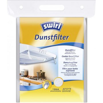 Swirl Filterbeutel Dunstfilter - zuschneidbarer Filter aus Vlies - weiß