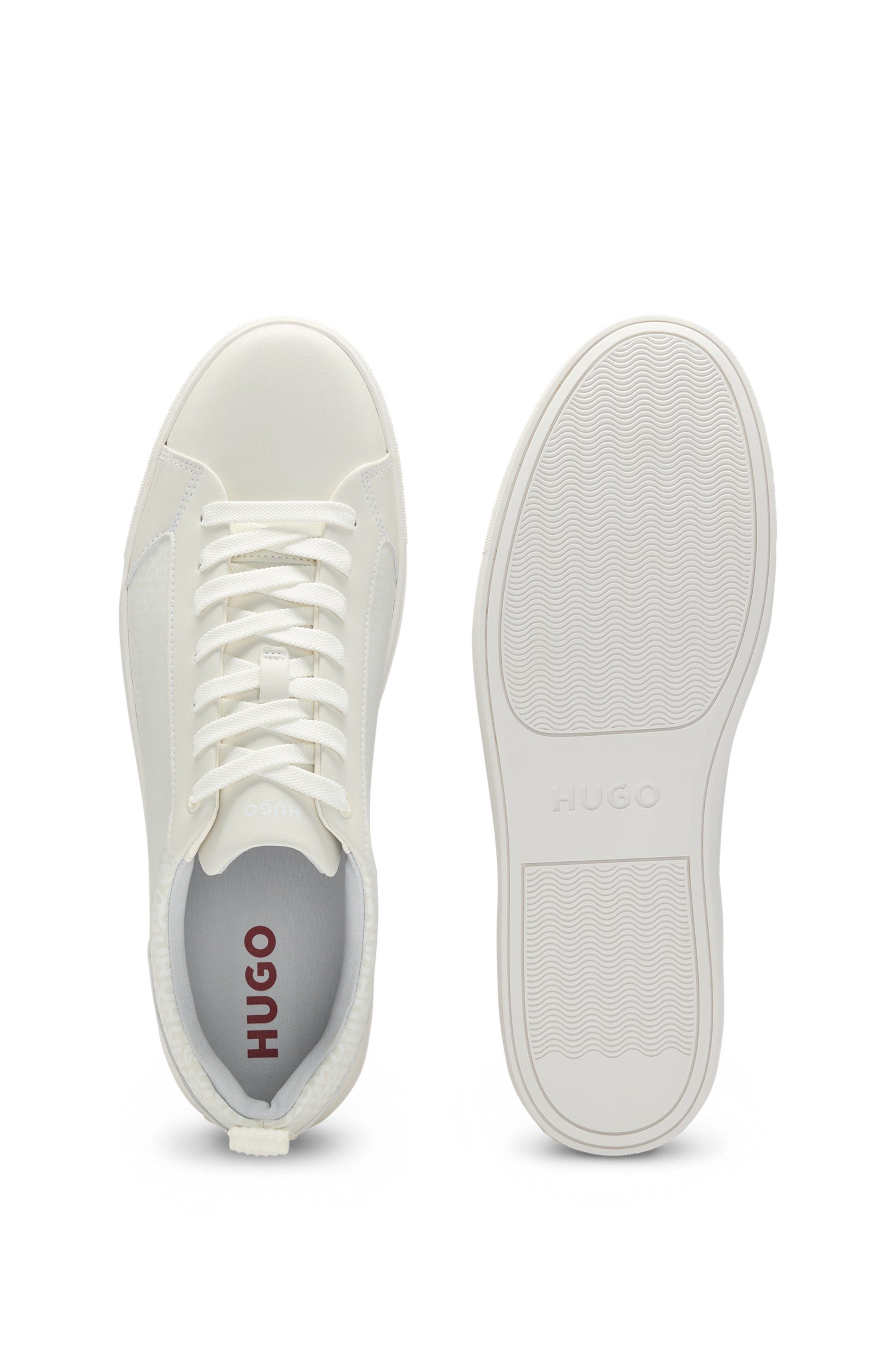HUGO Morrie_Tenn_mono Sneaker, Schnürschuh, Freizeitschuh, Halbschuh günstig online kaufen