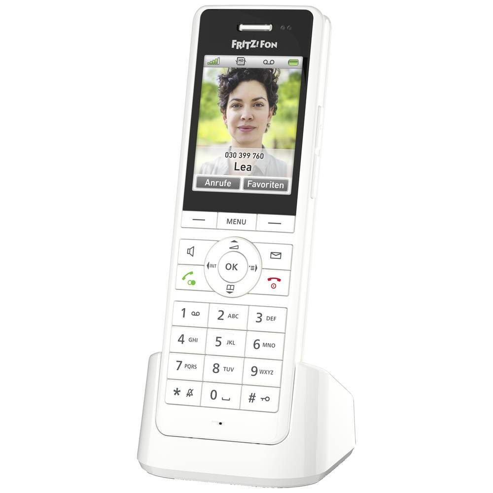 Fritz! AVM DECT-Mobilteil 20002987 Schnurloses Mobilteil (Headsetanschluss, Anrufbeantworter, Babyphone, Freisprechen)