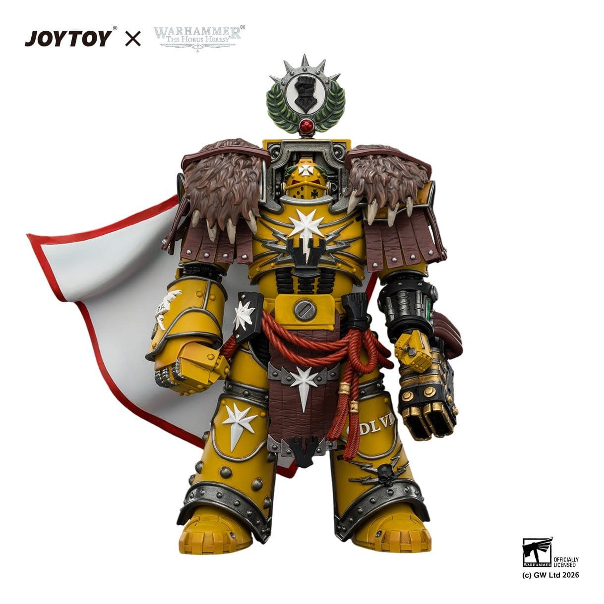 Joy Toy (CN) Actionfigur Warhammer Actionfigur Imperial Fists Lord Castellan Evander Garrius, T