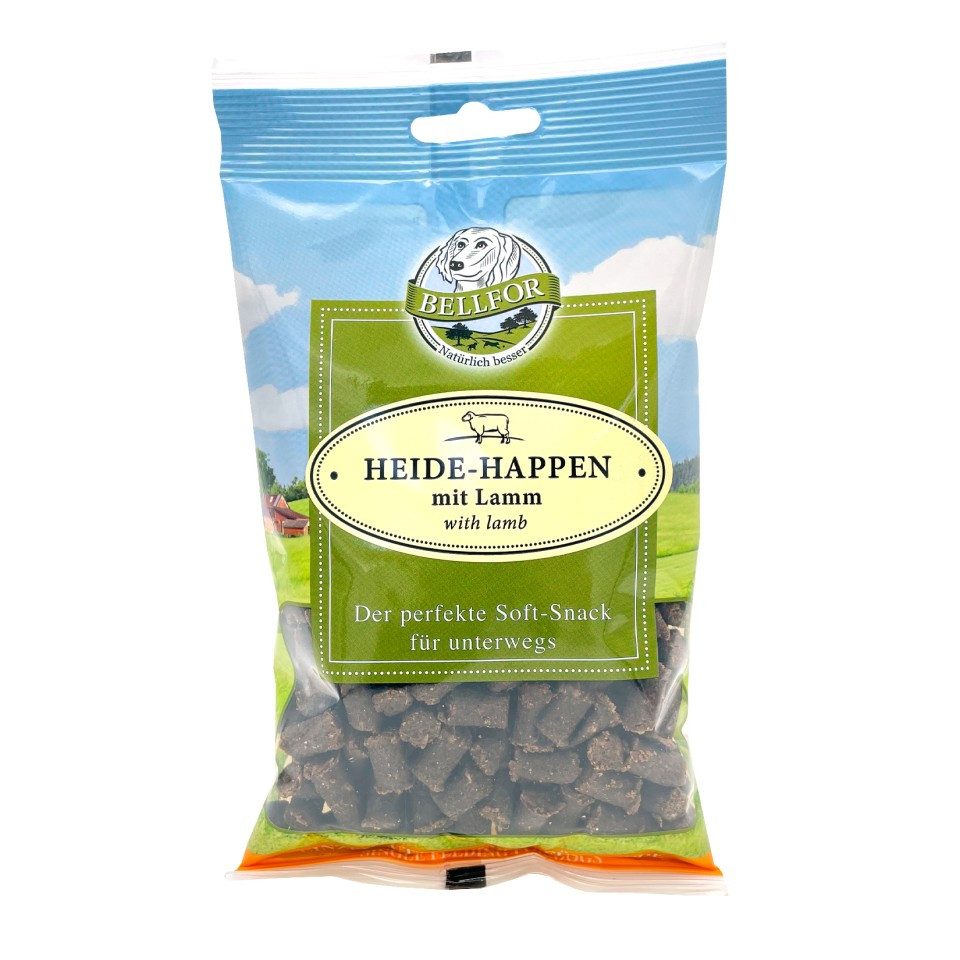 Bellfor Bellfor Soft-snacks für Hunde mit Lamm - Heide-Happen - 200g, für: Hunde