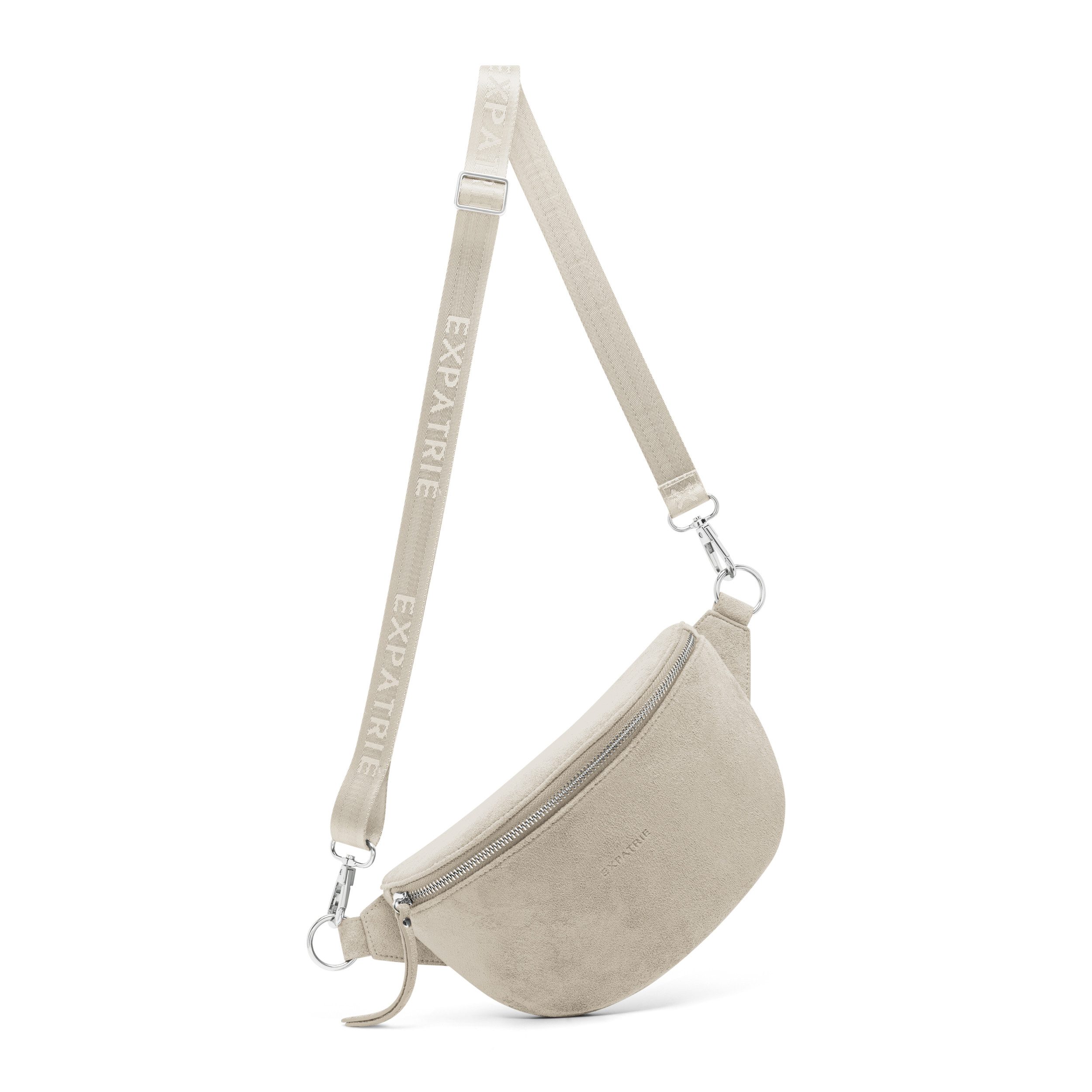 Expatrié Gürteltasche Alice Small Suede (1-tlg), Bauchtasche in samtweicher Optik – Bild 5 von 5