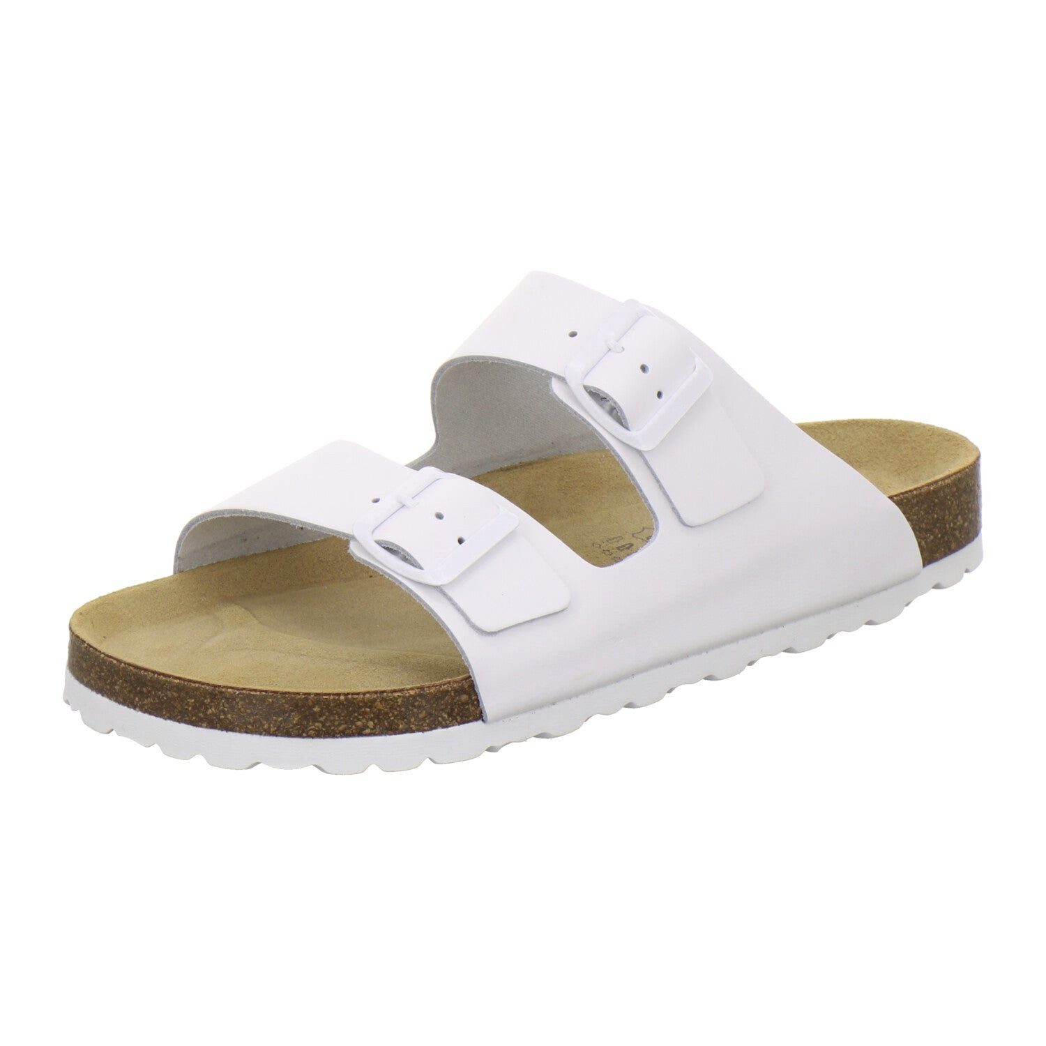 AFS-Schuhe Herren Zweischnaller Pantolette aus Glattleder mit Fußbett, Made in Germany