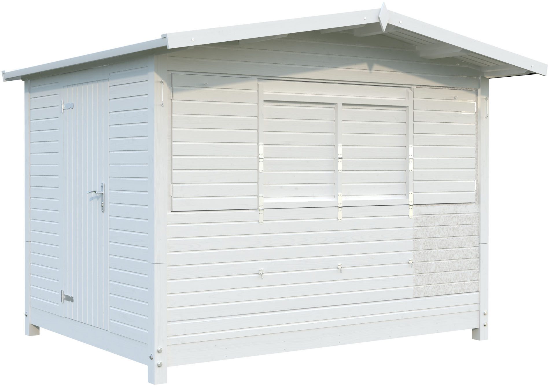 Palmako Gartenhaus Marian, klappbarer Marktstand, BxT: 328x284 cm, verschiedene Farben