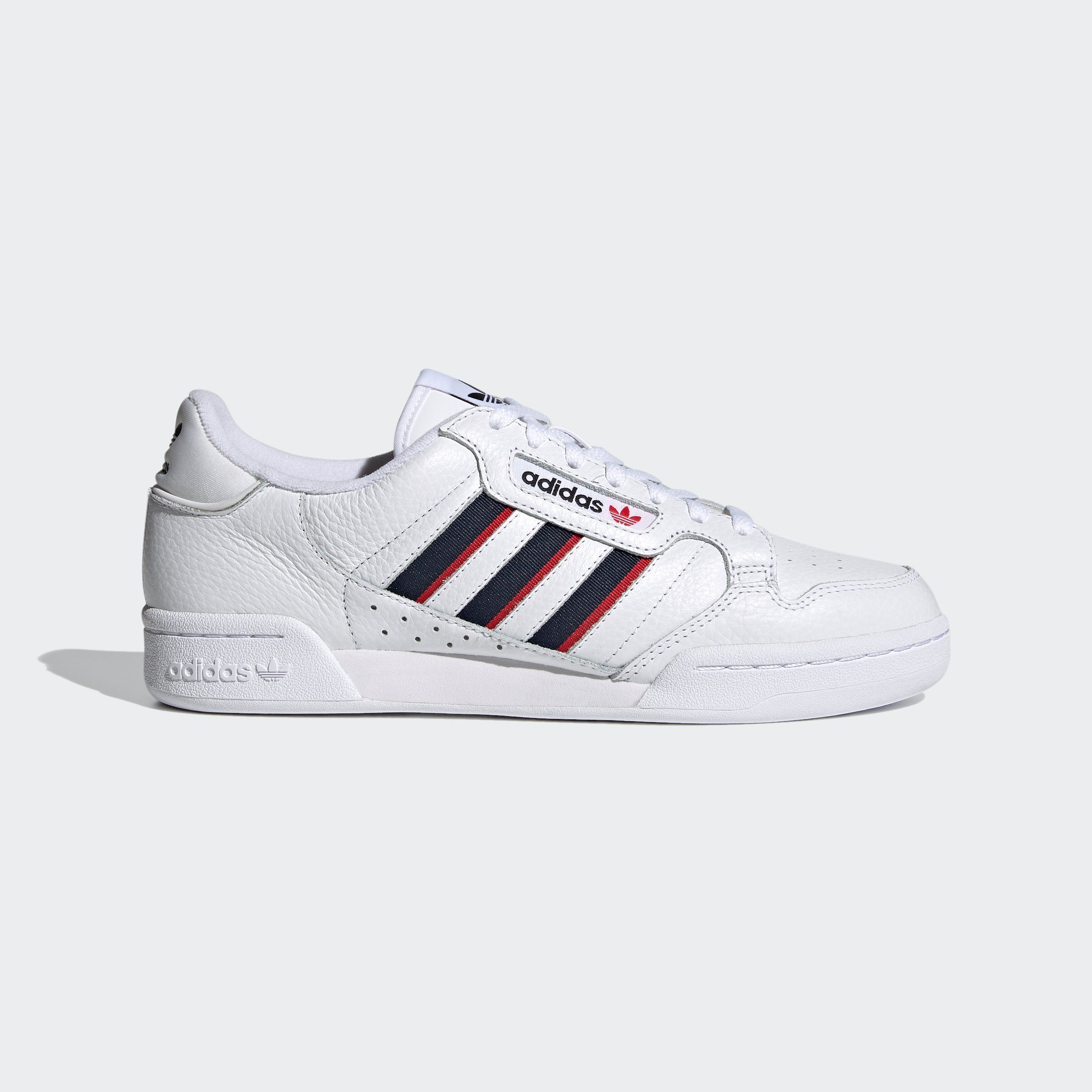 FTWWHT-CONAVY-VIVRED CONTINENTAL STRIPES 80 Sneaker Originals adidas