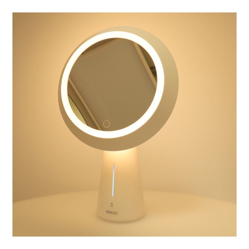 cofi1453 Kosmetikspiegel Multifunktionale Spiegel Beleuchtung mit Nachtlicht/Fülllicht/Multi-Touch LED Spiegel Spiegel Kosmetischer Rasierspiegel, Kosmetik weiß LED Make-up Schminkspiegel