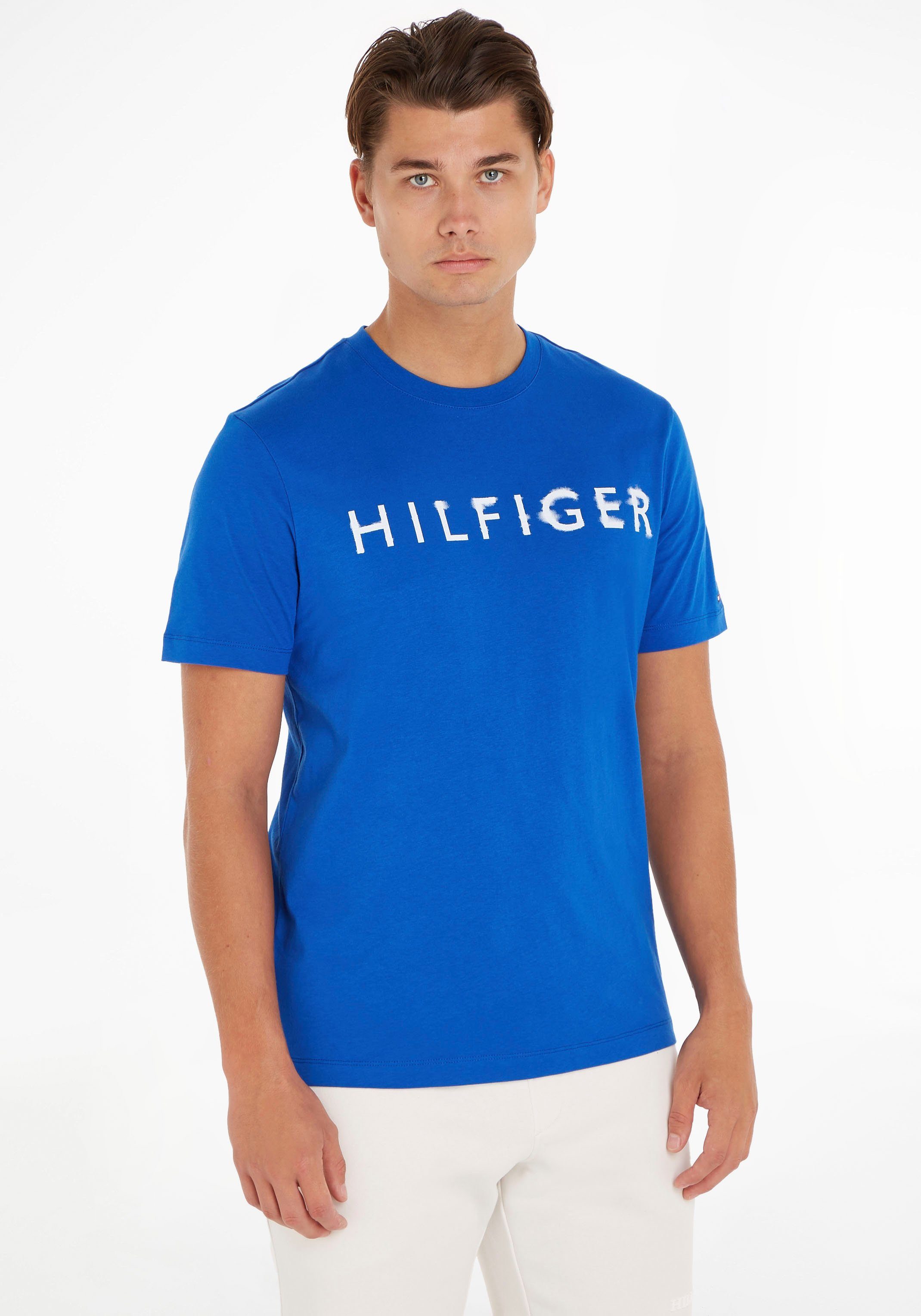 Tommy Hilfiger T-Shirt HILFIGER Blue INK Ultra TEE