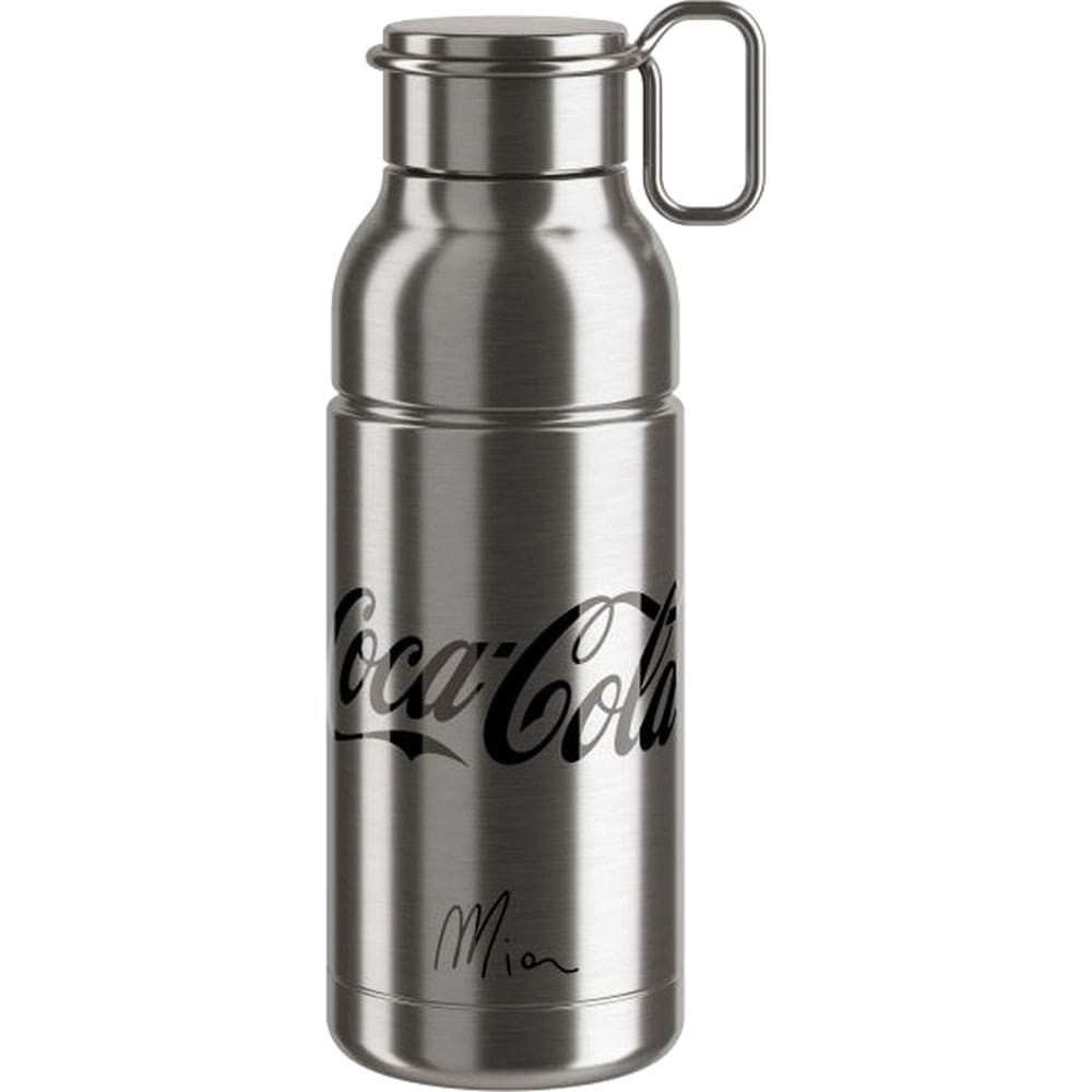 Trinkflasche ELITE Thermoflasche Mia 650 ml Silber-Coca Cola