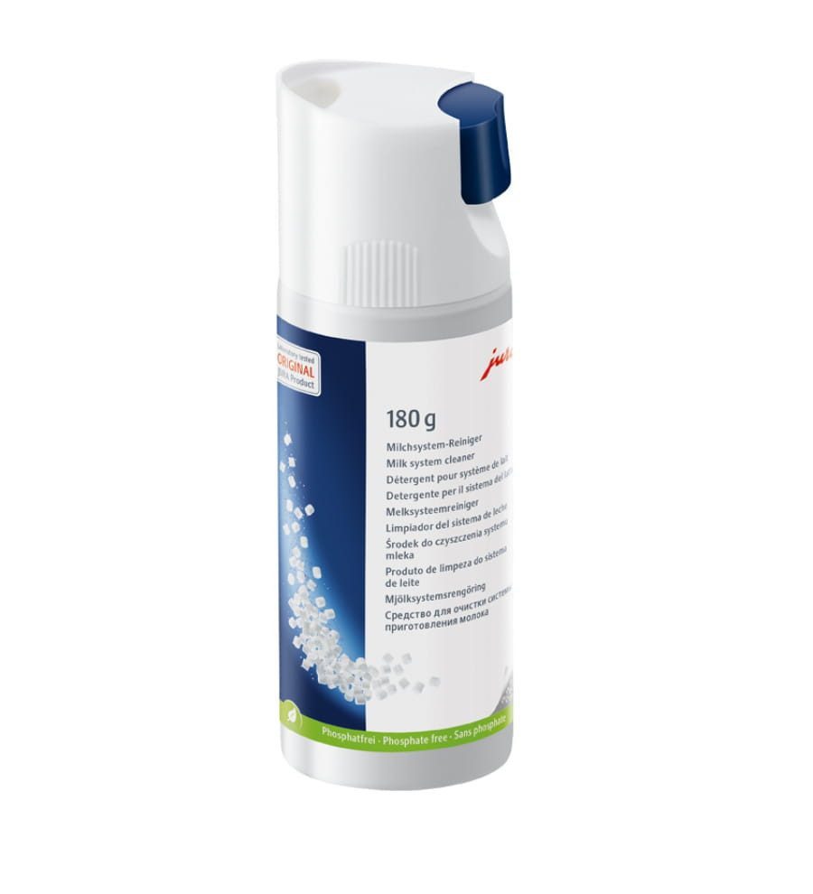 JURA Mini-Tabs zur Milchsystem-Reinigung Milchsystem-Reiniger (für 60 Milchsystem-Reinigung, 180 g Dosiersystem - 24211 TÜV-zertifizierte Hygiene)