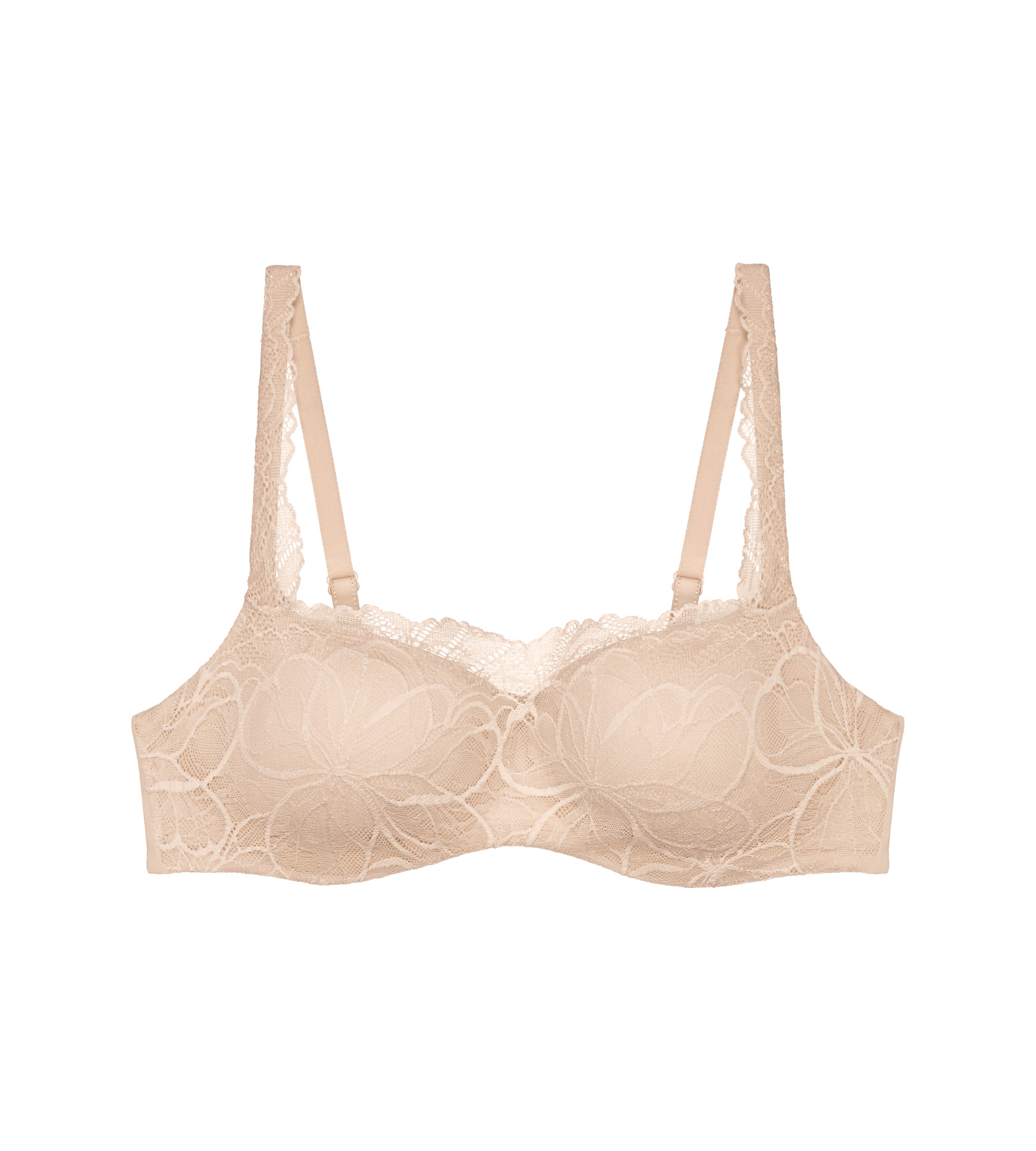 Triumph Balconette-BH Body Make-Up Illusion Lace feine feminine Stretch-Spitze, Microfaser, verstellbare Träger