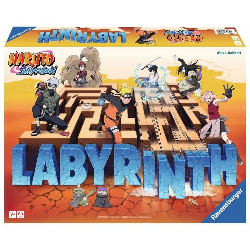 Ravensburger Spiel Naruto Shippuden Labyrinth, Brettspiel