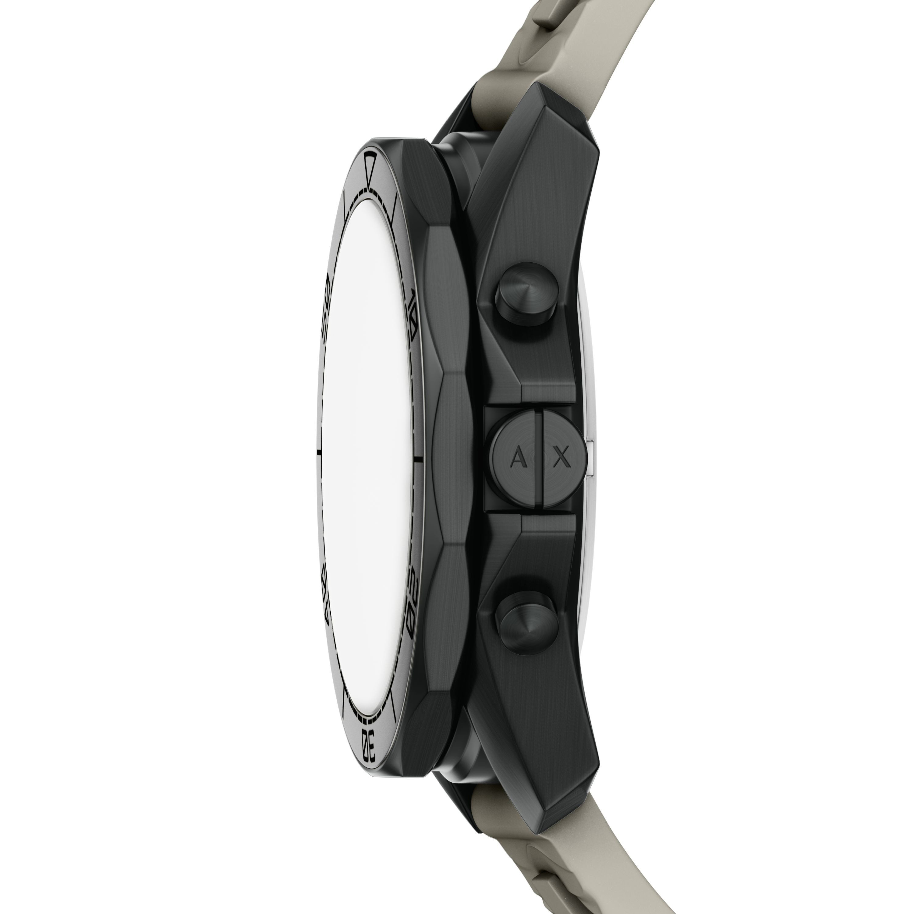 ARMANI EXCHANGE Chronograph AX1971, Quarzuhr, Armbanduhr, Herrenuhr, Silikonarmband, analog, Tag